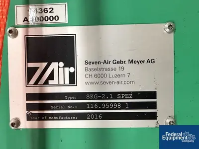 Used Glatt Glatt GPCG-10 Fluid Bed Processor, S/S Fluid Bed Dryers Ohio US | Federal Equipment Company #1337688