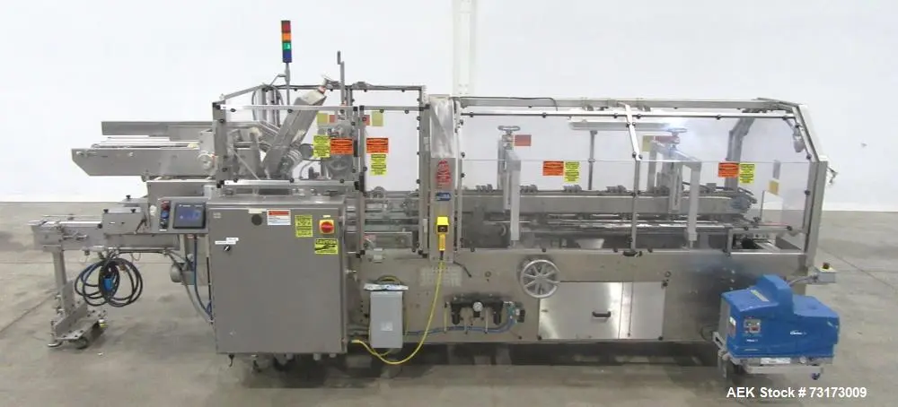 Used ADCO 12WA-120-E Cartoners Sleevers - Wraparound Sleevers Illinois US | Aaron Equipment #872109