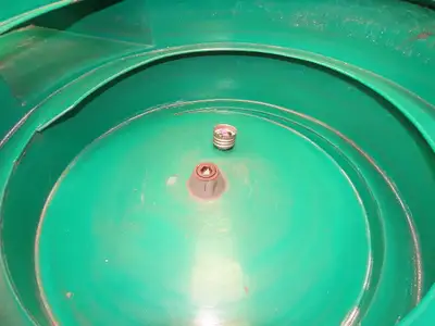 Vibratory Bowl Feeder 380mm 15" Base Small Parts Sorter Bulb Socket