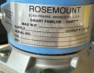 USED Rosemount 3051L2AA6FD21AAM5