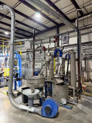 HARTIG REPROCESSING LINE Extruderanlage für Compoundierung und Regenerierung | Perry Equipment (18)