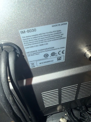USED KEYENCE IM-8030