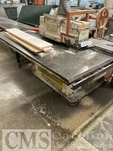 Used MATTISON MODEL 404 STRAIGHT LINE RIP SAW Rip Saws | CAROLINA MACHINERY SALES #421325
