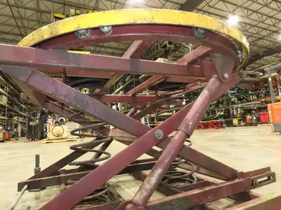 Southworth Pallet Pal 360 Positioner Rotator Spring Level Loader Turntable 43"