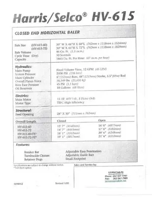 USED SELCO HV-615 CLOSED DOOR HORIZONTAL WITH CONVEYOR