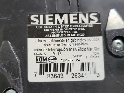 USED SIEMENS B115
