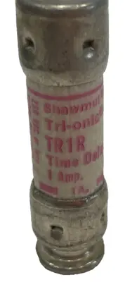 NEW SHAWMUT TR-1-R FUSES TR1R 1 AMP 8 COUNT