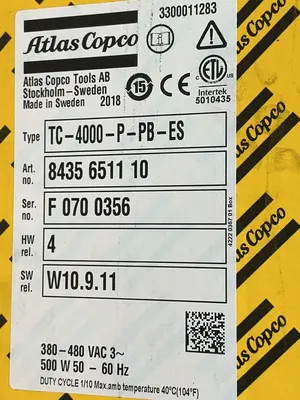 New | in-Stock ATLAS COPCO TC4000PPBES Industrial Controls Ohio US | HGR 24 #1580228