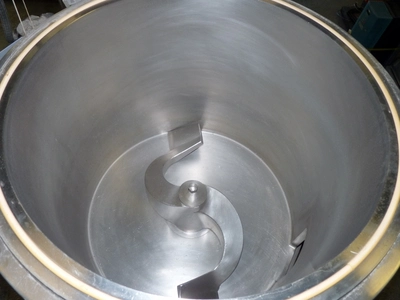 175L Guedu 175 S/S JKTD Vacuum Pan Mixer/Drier