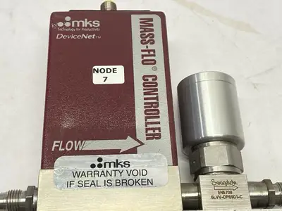 USED MKS MASS-FLOW CONTROLLER 200SCCM