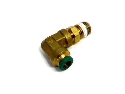 USED PARKER PRESTOLOK PUSH-TO-CONNECT SWIVEL ELBOW FITTING 5/16" OD X 1/4"