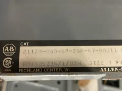 USED ALLEN-BRADLEY 2112B