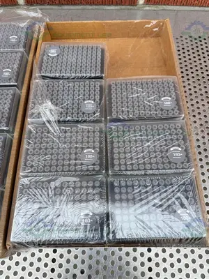 NEW 17 RACKS - AGILENT 19477-022 FILTERED PIPETTE TIPS 250UL COMPATIBLE W BRAVO 96LT
