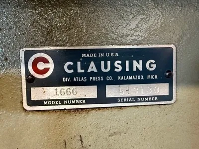 CLAUSING 1666 Drill | GMT (12)