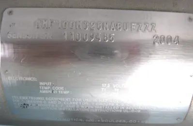 USED Micro Motion CMF100  M328NABUEZZZ