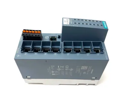 USED SIEMENS SCALANCE XC208 MANAGEABLE LAYER IE ETHERNET SWITCH