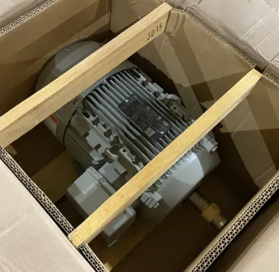 USED SIEMENS NEMA PREMIUM® AC MOTOR 10HP TYPE GP100A 3-PHASE
