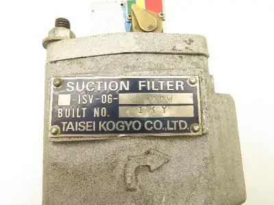 Taisei Kogyo ISV-06-100W Hydraulic Suction Line Filter