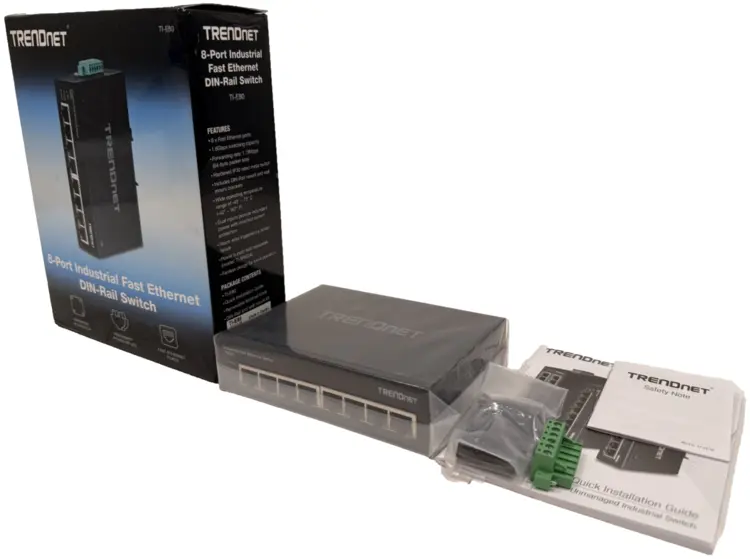 New | in-Stock TRENDNET TI-E80 Network Switches Michigan US | SB Industrial Supply #1097001
