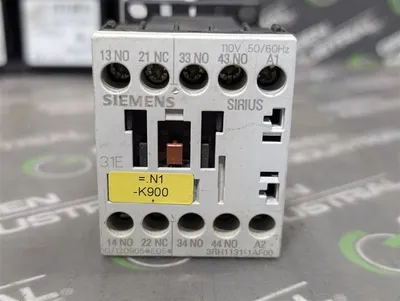 Lot of 9 Siemens 3HR1131-1AF00 SIRIUS Contactor Relays 10A Used
