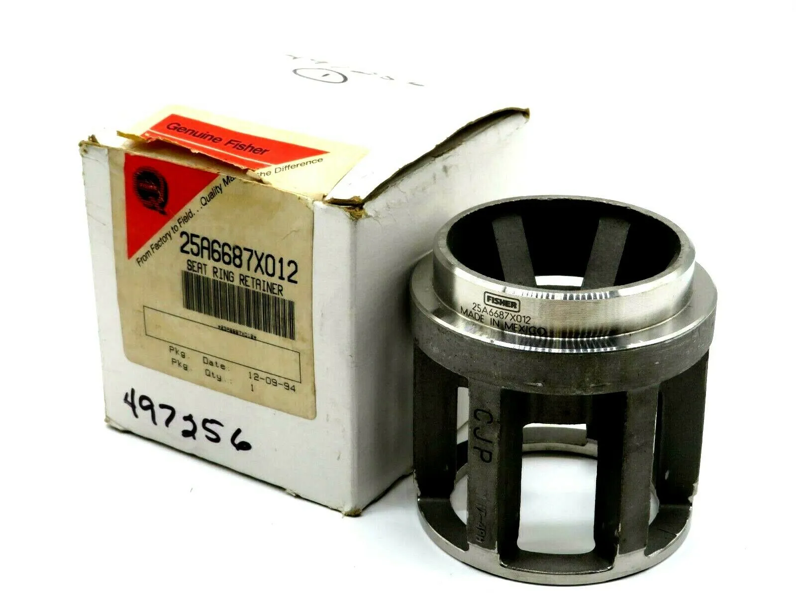 NEW FISHER 25A6687X012 SEAT RING RETAINER