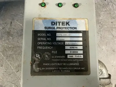 Used DITEK DTK2083Y Surge Protectors Ohio US | HGR 24 #1316426