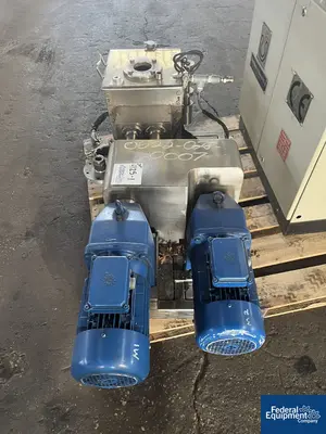 USED Unique Mixers & Furnaces 0.80 Gal Unique Mixers & Furnaces PVT Mixtruder, 316 S/S