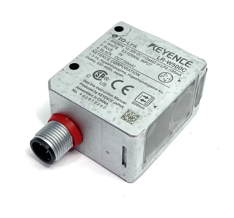 Used KEYENCE FULL-SPECTRUM SELF-CONTAINED SENSOR, M12 4-PIN Sensors | Maverick Industrial Sales #1099220