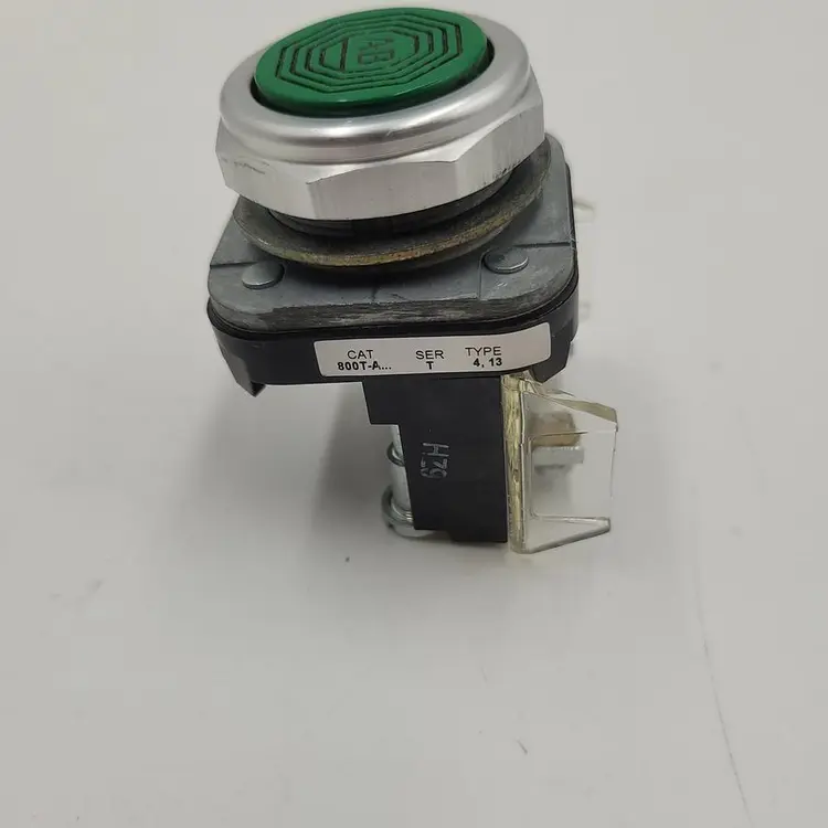 Used ABB ABB 800T A SER T PUSH GREEN PUSH SWITCH Switch Parts | ND Industrial Surplus #1219292