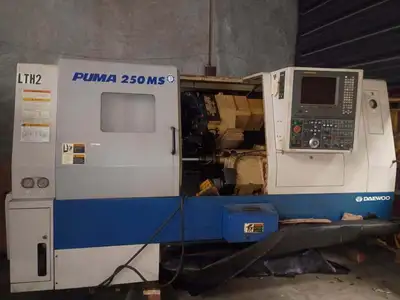 1998 DAEWOO PUMA 250MSB CNC Lathes. | 520 Machinery Sales LLC (4)