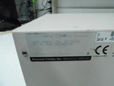 Used BECKMAN COULTER 041-03-00106 Miscellaneous Laboratory Equipment Texas US | Aucto #1459814
