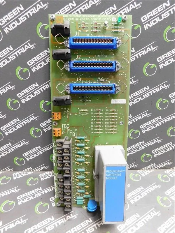 Honeywell 51304335-200 Analog Output Redundancy Termination Assy. Rev. H Used