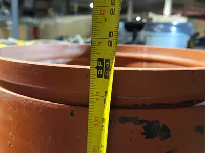 15"x15"x12" Grooved End Reducing Tee Fitting
