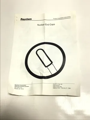 Raychem Nuclear End Caps (Lot of 20)