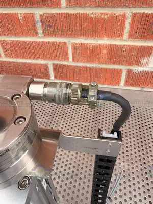Used FESTO DNCE-32-100-BS-"3"P-Q SIZE 32 STANDARD CYLINDER W/MITSUBISHI MOTOR Electronics & Components California US | Equipment Lab #1466097