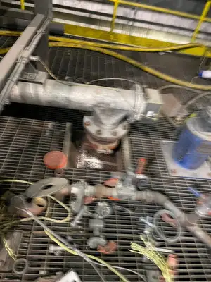 Stainless Steel Super Sack Bag Unloading System w/ Dust Collector & Push Control