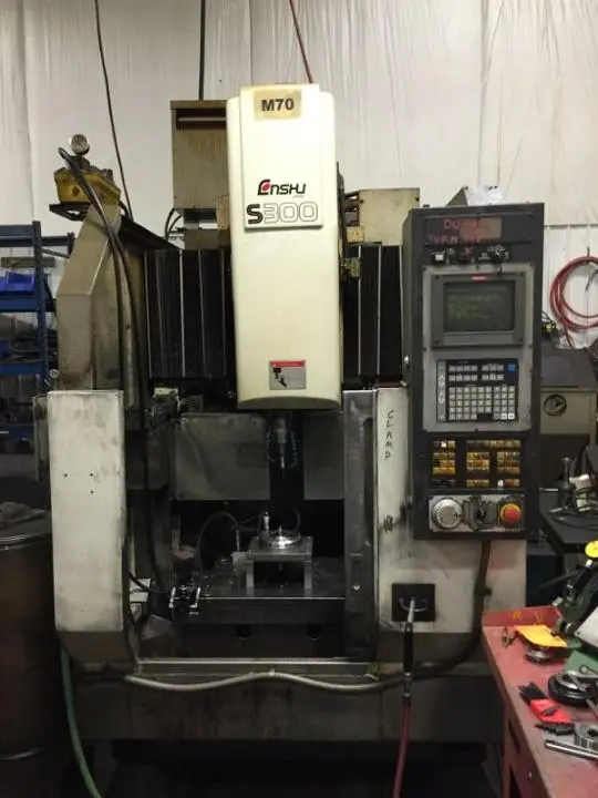 Used 1994 ENSHU S300 Vertical Machining Centers Vermont US | Two Spade Machinery LLC #506772
