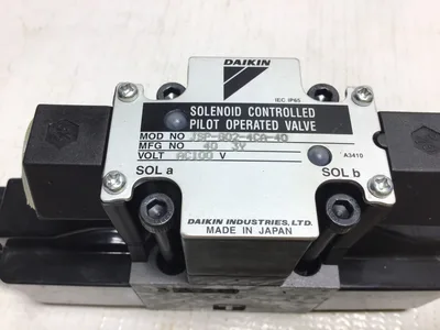 Daikin JSP-G02-4CA-40 Solenoid Controlled Pilot Operated Valve