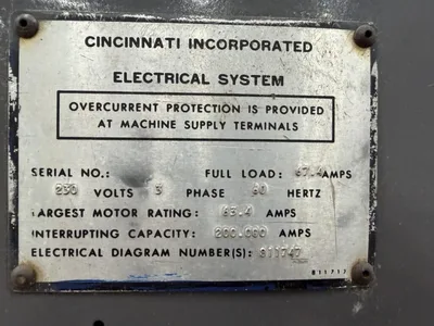 Used CINCINNATI INC 135CB-8 Press Brakes Georgia US | The Equipment Hub #1293526