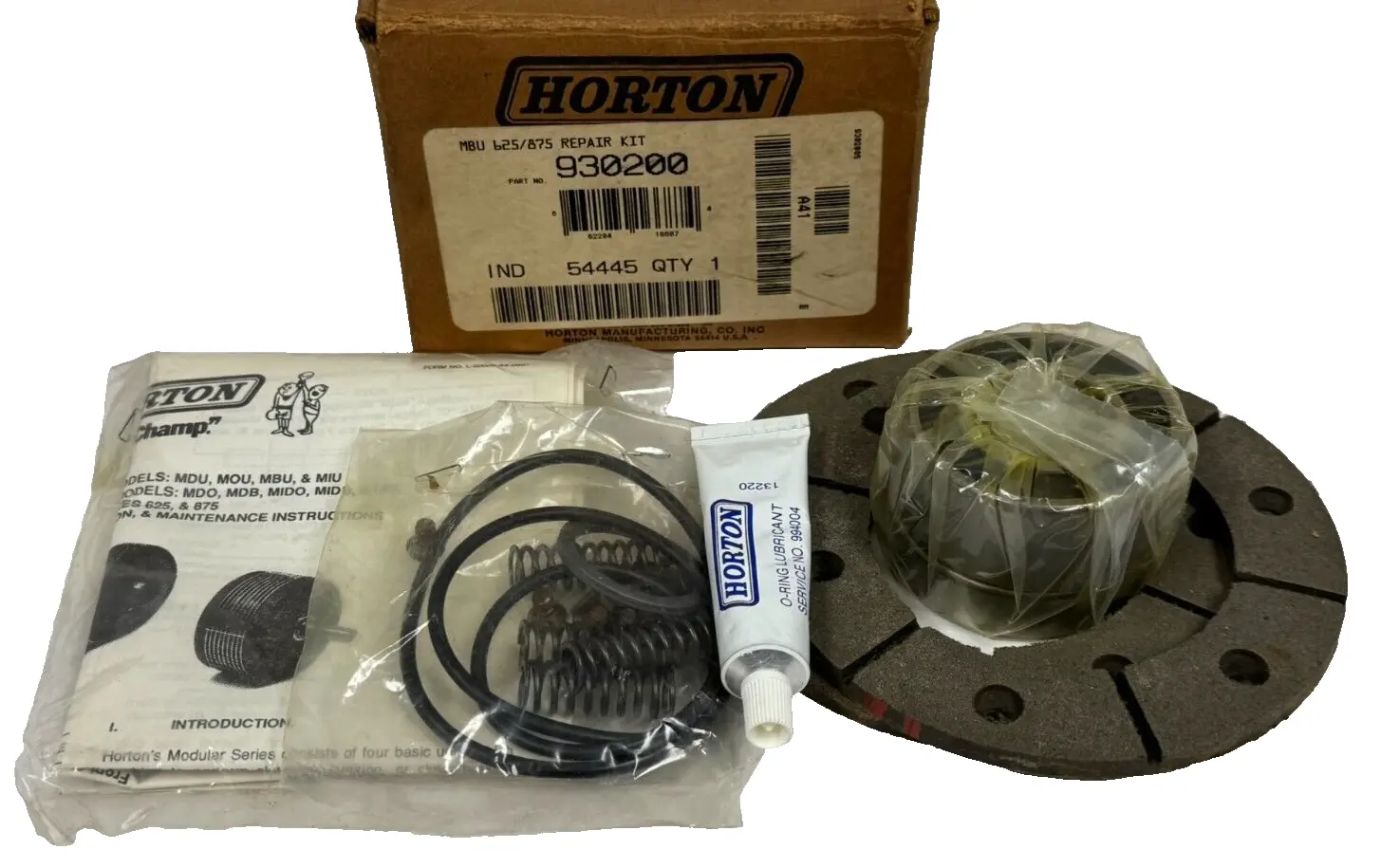 NEW HORTON MBU 625/875