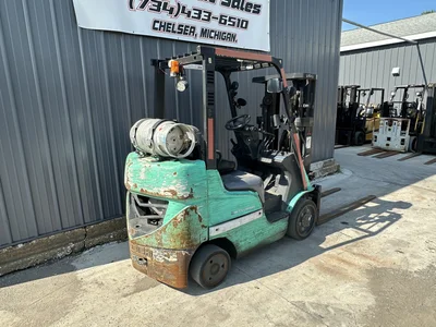 Used MITSUBISHI FGC25N Liquid Propane Forklifts Michigan US | KD Equipment Sales #1548815