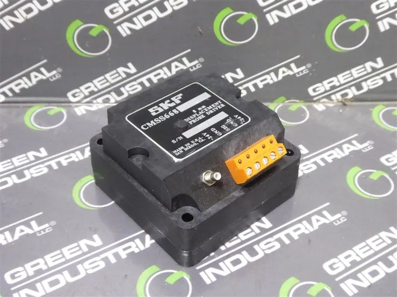 SKF CMSS668-14 8mm Displacement Probe Driver Used