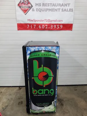 Imbera VR10 “BANG” 8.9 Cu. Ft. ￼115v Glass Door Merchandiser Tested and Working!