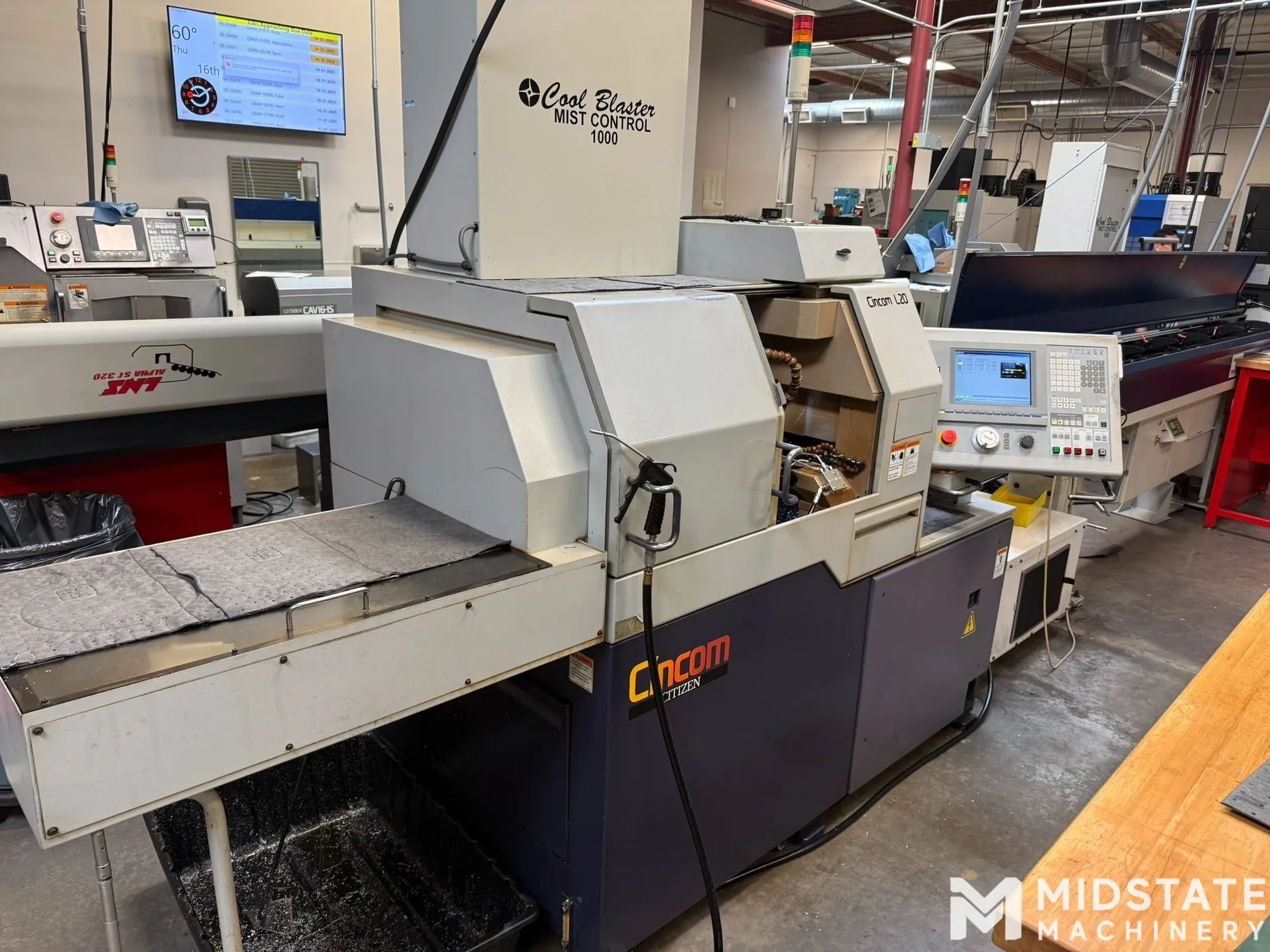 CITIZEN L20VII Swiss Type Automatic Screw Machine