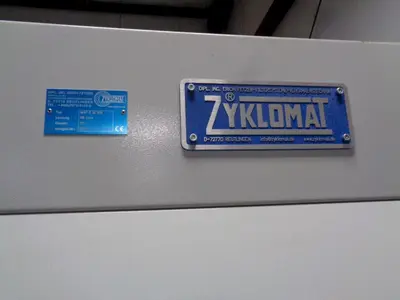 30 GPM ZYKLOMAT MODEL #AKBF-R CONTINUOUS FILTER COOLANT SYSTEM, WITH DRAG-OUT & TURBO-HKS CENTRIFUGE SEPERATOR: YOBRO #24734