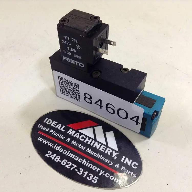 Used FESTO VAD-ME-1/8 Valves/Fittings Michigan US | Ideal Machinery #593518