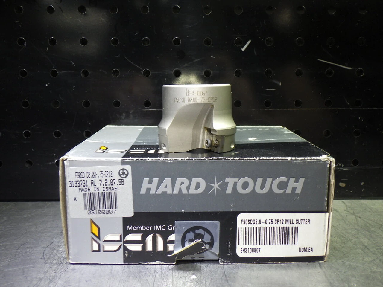 Iscar 2" Indexable Facemill 3/4" Arbor F90SD D2.00-.75-CP12 (LOC2848D)