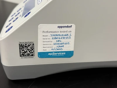 Used Eppendorf 5382 Temperature Control and Mixing Instruments Missouri US | BioLabTek #1311556