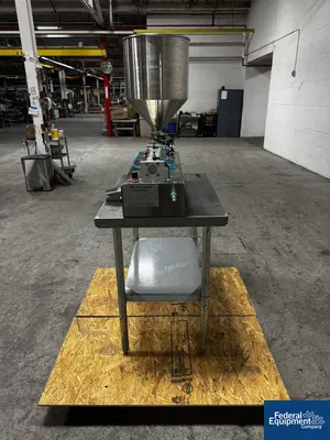 JDA Progess Packaging JDA Packaging Equipment Model PF200 Semi-Automatic Piston Filler