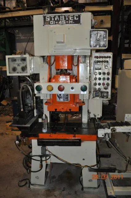 Used 1993 STAMTEC G1-45-14 Gap Frame (OBS) Presses | D & D Industries #438458